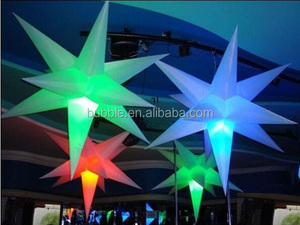 Kích cỡ khác nhau màu sắc thay đổi ánh sáng Inflatable Sao Balloon cho Đảng trang trí - Product Image 5
