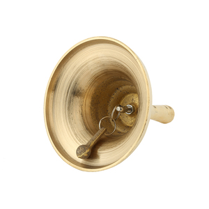 Laiton L'école Réception Dîner Hôtel Main Cloche <span class=keywords><strong>De</strong></span> Noël Cadeaux Bronze Appels Bell <span class=keywords><strong>Comptoir</strong></span> <span class=keywords><strong>de</strong></span> Bar Salle À Manger Table Cloche - Product Image 2
