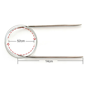 Charmkey卸売ステンレス鋼針ステンレス鋼丸針60/80/100/120センチメートルハンドミシン針 - Product Image 4