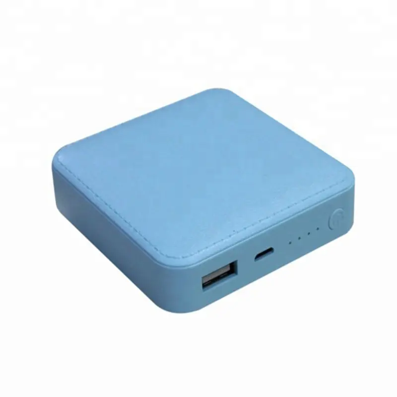 Factory Price LOW MOQ 6000mah Square Cosmetic Box Shape Mini Small Gift Power Bank