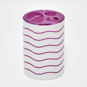 Dispensador de jabón de mano Rosa plástico diseño moderno tejido - Product Image 2