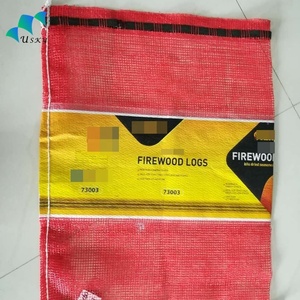 Fruit Vegetable Firewood Packing Sack Onion Potato Mesh <strong>Bag</strong> PP Tubular Leno Mesh <strong>Net</strong> <strong>Bag</strong> with Drawstring - Product Image 2