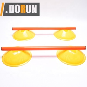 Juego de cono de agilidad canina portátil, 6 conos de ejercicio con 3 varillas de agilidad - Product Image 4