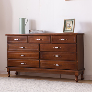 Antiguo diseños habitación armario de <span class=keywords><strong>madera</strong></span> con cajones pecho de cajones de muebles - Product Image 2