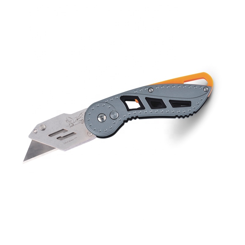 Pocket Sized Box Sk5 Blades Heavy Duty Folding Box Cutter Utility Knife