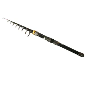 TopLine Giải Quyết Telescopic Fishing Rod Với Reel Sợi Carbon Với Combo Cực Dòng Suối Xoắn Feeder Set Rod Fish Rods