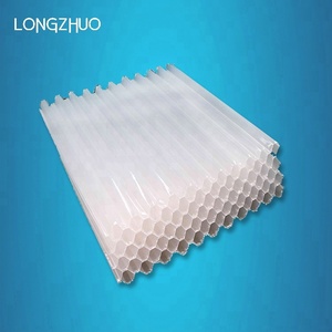 Placa Lamelar de PVC para Clarificador, Tubo de Embalaje Hexagonal de Plástico con Diseño de Panal - Product Image 3