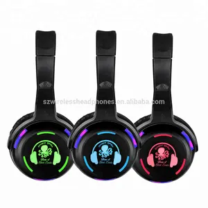 Produk Impor murah LED Wireless Headphone Untuk Diam Disko RF988