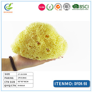 Esponja Natural de lana de mar, 6-7 pulgadas, esponja suave para limpiar el cuerpo - Product Image 2