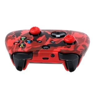 Silicone Protective Skin Case for <strong>XBox</strong> <strong>One</strong> X <strong>S</strong> Controller Protector Water Transfer Printing Camouflage Cover Grips - Product Image 5