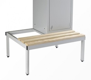 Mining Man <strong>Camp</strong> Miner Boot Locker Steel Bench Chain Metal <strong>Wardrobe</strong> With Front Seat Customized Size Changing Chair - Product Image 4