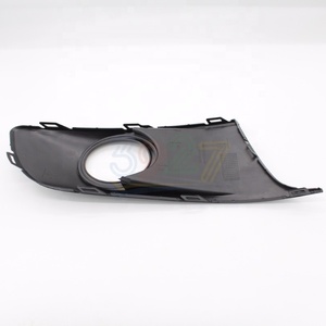 Pare-chocs avant de voiture automatique en Grille de couverture de lampe de brouillard sans Chrome pour VW <span class=keywords><strong>Caddy</strong></span> Touran <span class=keywords><strong>2010</strong></span> - 2014 - Product Image 3