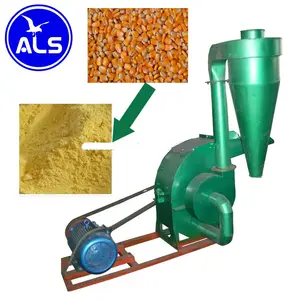 AOLS High Capacity coconut husk chips machine wood crusher grinder