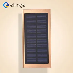 Led luz de la antorcha banco de potencia portátil banco de energía solar con alta calidad