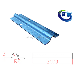 Rail de rail creuse en acier galvanisé, rainure en U, 3mm, pour rail de porte coulissante - Product Image 1