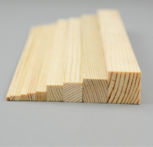 Barras <span class=keywords><strong>de</strong></span> <span class=keywords><strong>madera</strong></span> cuadradas para construcción DIY, materiales para modelismo <span class=keywords><strong>de</strong></span> <span class=keywords><strong>madera</strong></span> natural - Product Image 1