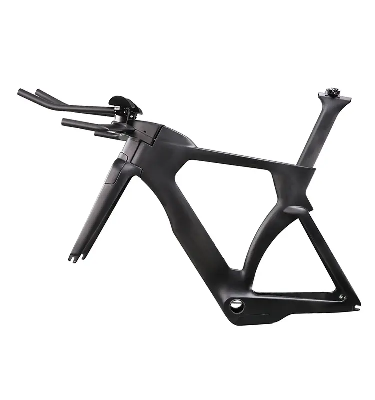 Top kwaliteit carbon tijdrit fiets frame voor verkoop carbon fiber TT fiets