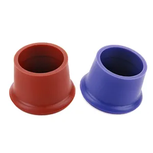 High quality Customized Flexible Solid Bungs Airlock Silicone Rubber Cone Plug For Hole