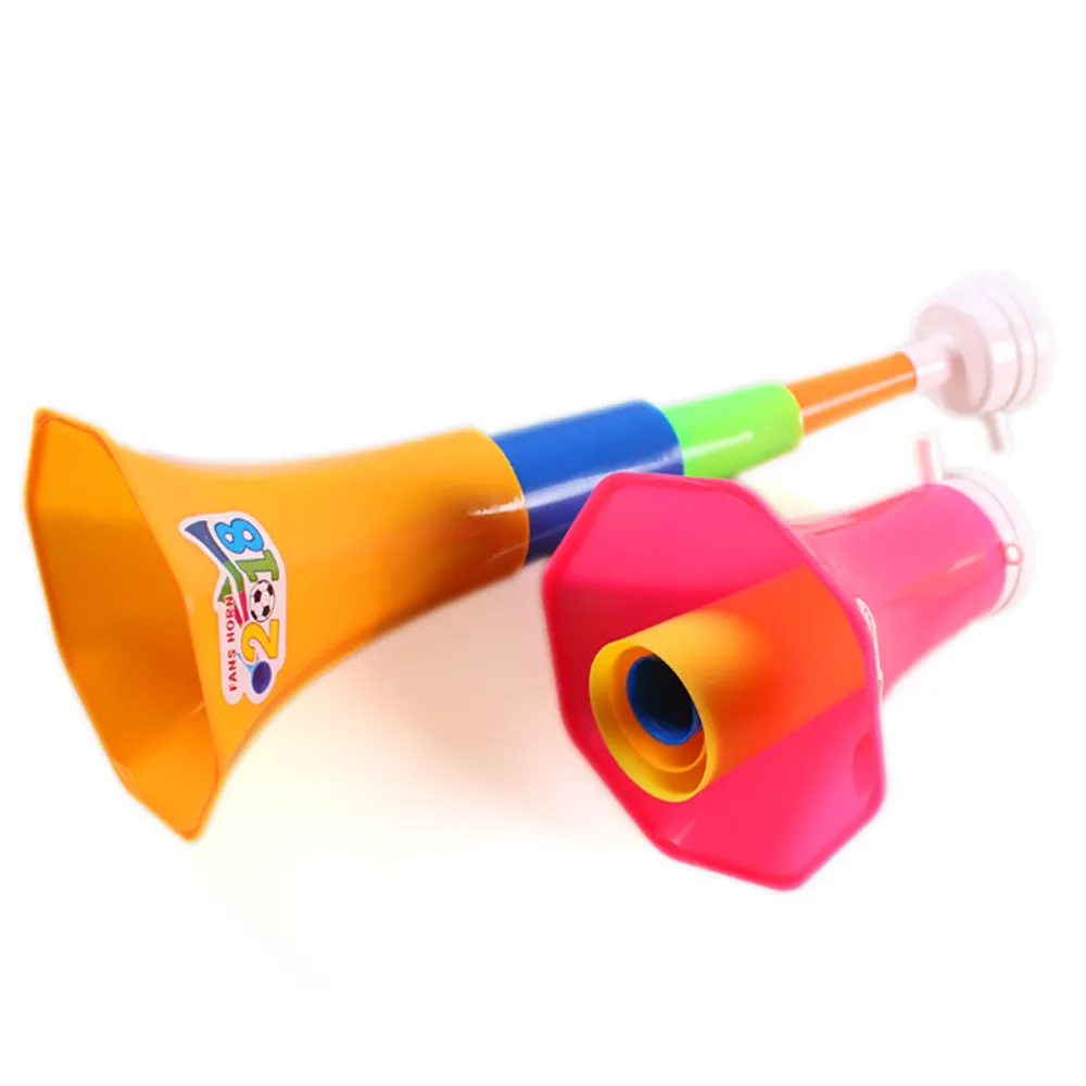 Colorful trombone can change length baby horn toys