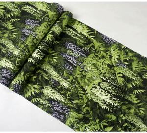 Piante della foresta pluviale dipinte a mano <span class=keywords><strong>foglie</strong></span> verdi <span class=keywords><strong>carta</strong></span> <span class=keywords><strong>da</strong></span> <span class=keywords><strong>parati</strong></span> in tessuto erboso - Product Image 3