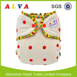 2015 caliente de la venta Alva ¿ cómo usar pañales de tela bebé pañal soñoliento del pañal del bebé - Product Image 2