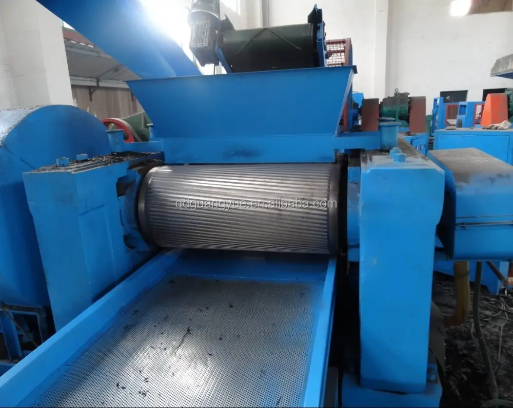 high capacity New Condition used waste car tyre recycling machine