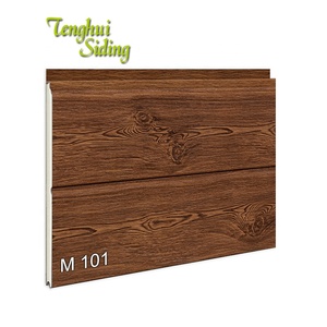 Revestimiento de aluminio tablero de <span class=keywords><strong>imitación</strong></span> de <span class=keywords><strong>madera</strong></span> Panel de aislamiento de sándwich de PU. - Product Image 2