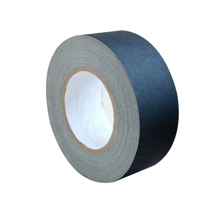 Black Gaff Matte Cloth Gaffers Tape For Pro Photography,Filming Backdrop Non-Reflective 2" x 30yds