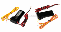 Mini Rastreador GPS Antirrobo para Motocicleta GT02 360, Resistente al Agua, GSM, Colocación en el Tablero, Software de Seguimiento con Aplicación para PC y Android, 1 Año