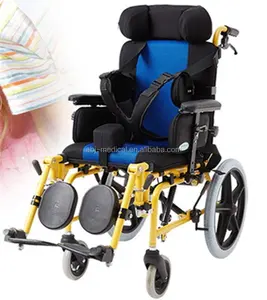 بالجملة celebral الشلل كرسي متحرك الأطفال-تصميم كرسي متحرك شلل دماغي خفيف الوزن للأطفال المعاقين
