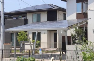 EITAI Standard <span class=keywords><strong>Carport</strong></span> Double Espaces Panneau Solaire Tente De Toit De Voiture En Aluminium <span class=keywords><strong>Abri</strong></span> de Garage - Product Image 2