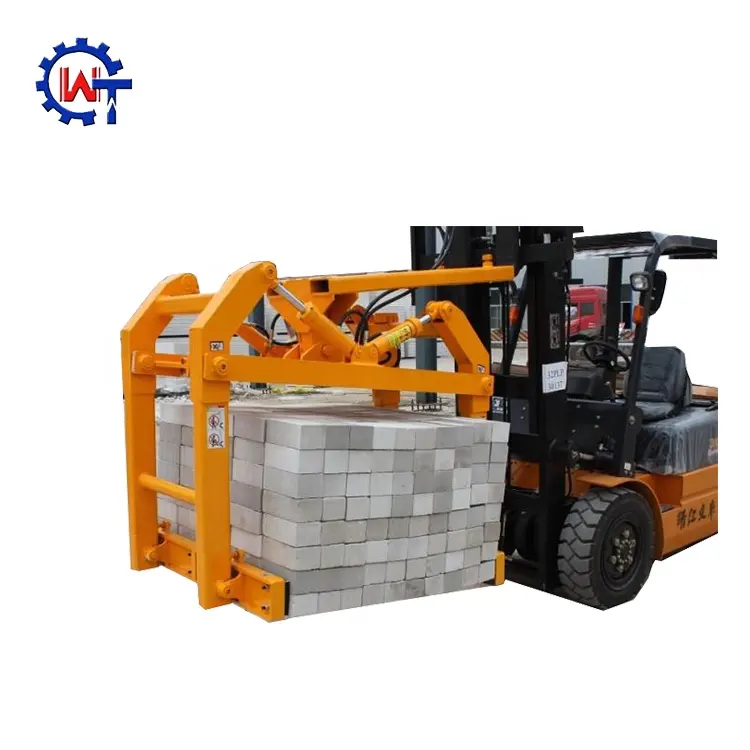 WANTE MACHINERY block clamp forklift truck 3T forklift with best services