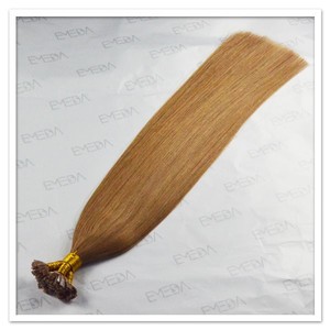 pré collé extensions remy plats fusion de tressage de cheveux humains - Product Image 3
