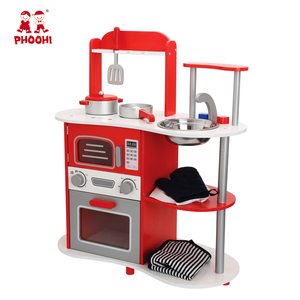 Niños pretend juego <span class=keywords><strong>de</strong></span> <span class=keywords><strong>cocina</strong></span> conjunto rojo grande moda niños juguete <span class=keywords><strong>de</strong></span> madera <span class=keywords><strong>de</strong></span> <span class=keywords><strong>cocina</strong></span> - Product Image 1