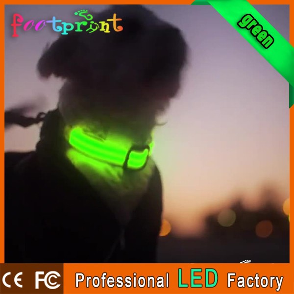 Создание из светодиодов мигающий ошейник на рождество