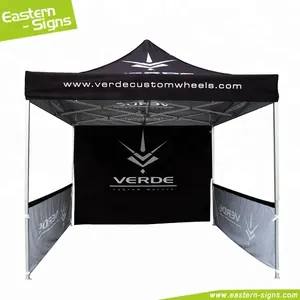 Outdoor Aluminium Pameran Booth Pencetakan Aluminium Tenda Lipat