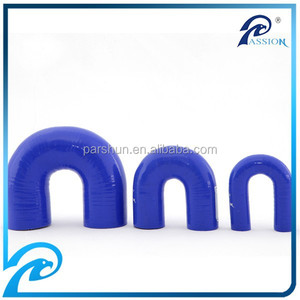 180 Degree codo ID 3 pulgadas 76 mm espesor de pared de <span class=keywords><strong>4.5</strong></span> mm a prueba de calor tubo de goma de silicona - Product Image 1