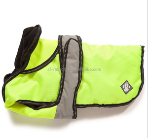 Alta Reflective Fluorescente Verde Bonito e Encantador Bordado Malha Acolchoada Pet Oi Vis Segurança Vest Serviço Dog Training Harness - Product Image 4