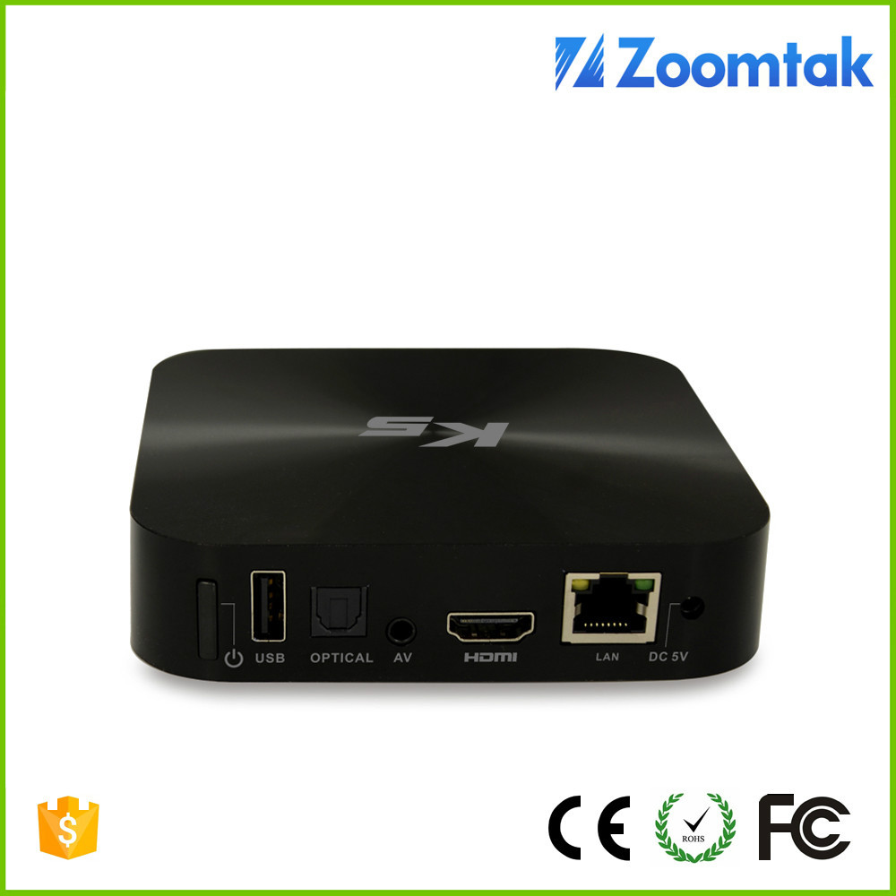 Amlogic S805 Android 4.4 KODI 15.2 2015 canal chino iptv tv box