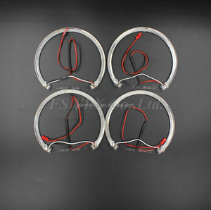 <span class=keywords><strong>Kit</strong></span> d'anneaux halo LED FSYLX 4*131mm pour voiture, projecteur LED <span class=keywords><strong>Angel</strong></span> <span class=keywords><strong>Eyes</strong></span> SMD, blanc, jaune, bleu, pour E46 E39 E38 <span class=keywords><strong>E36</strong></span> - Product Image 4