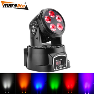 2018 5x18 W rgbwa UV 6in1 LED cabeza móvil Wash Light mini luz de la etapa precio - Product Image 1