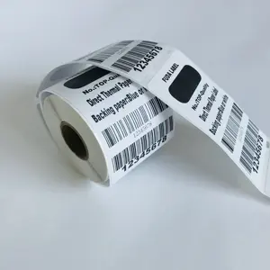 Blank semi glossy thermal Transfer Label ,100mm x 60mm,1000pcs/roll for zebra printer