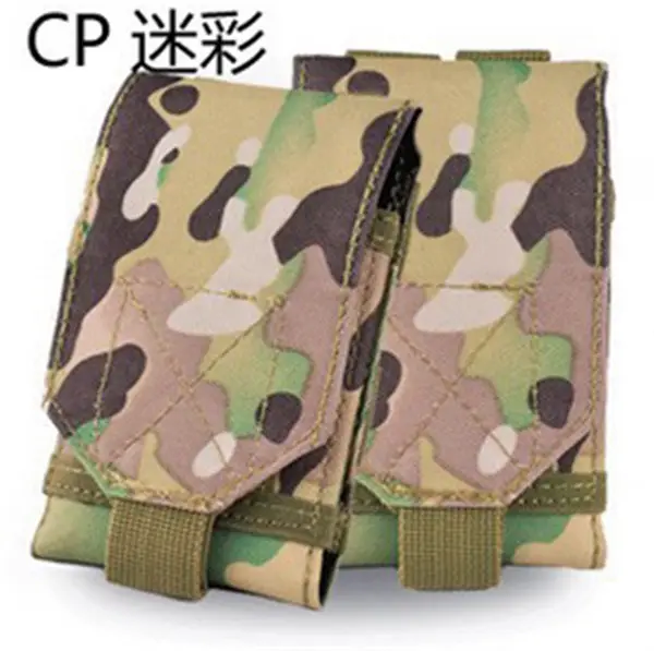 Estilo militar teléfono móvil bolsa bolsillo para las actividades al aire libre-7 colores a elegir