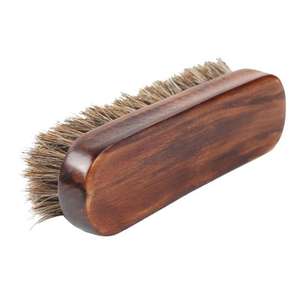 Crin de caballo <span class=keywords><strong>cepillo</strong></span> mango de madera <span class=keywords><strong>cepillo</strong></span> de limpieza para muebles ropa abrigo zapatos - Product Image 1