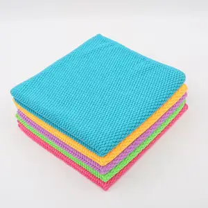 free samples jacquard microfiber silicone cleaning cloth