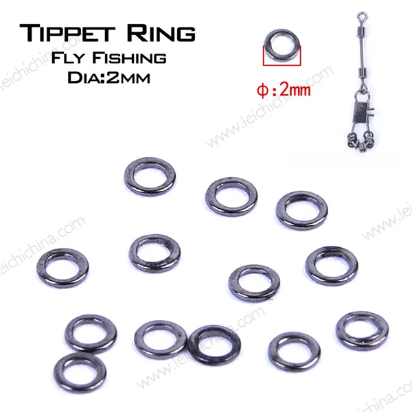 strong fly fishing tackle tippet ring