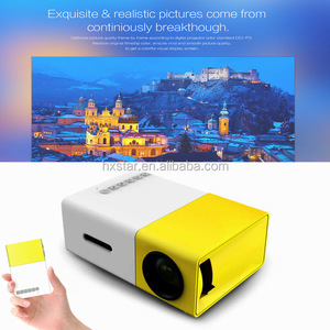 En çok satan Ev için Kullanılan Mini Micro DLP Multimedya Ev Sinema Sinema video projektör AÇTı