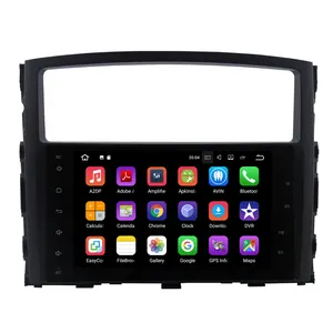 ZESTECH 9 inch IPS Screen Auto Multimedia GPS Navi Speler Voor Mitsubishi Pajero met auto play android auto