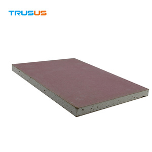 Plaque de plâtre ignifuge avec propriétés acoustiques, plaque de plâtre pour plafond en gypse pour cloisons sèches et plafonds intérieurs en gypse - Product Image 2