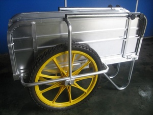 Aluminium Résistant de Chariot De Jardin Avec Panneaux Amovibles - Product Image 6